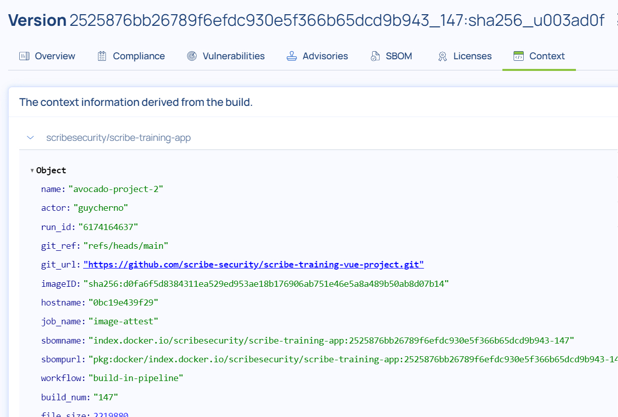 Build Context